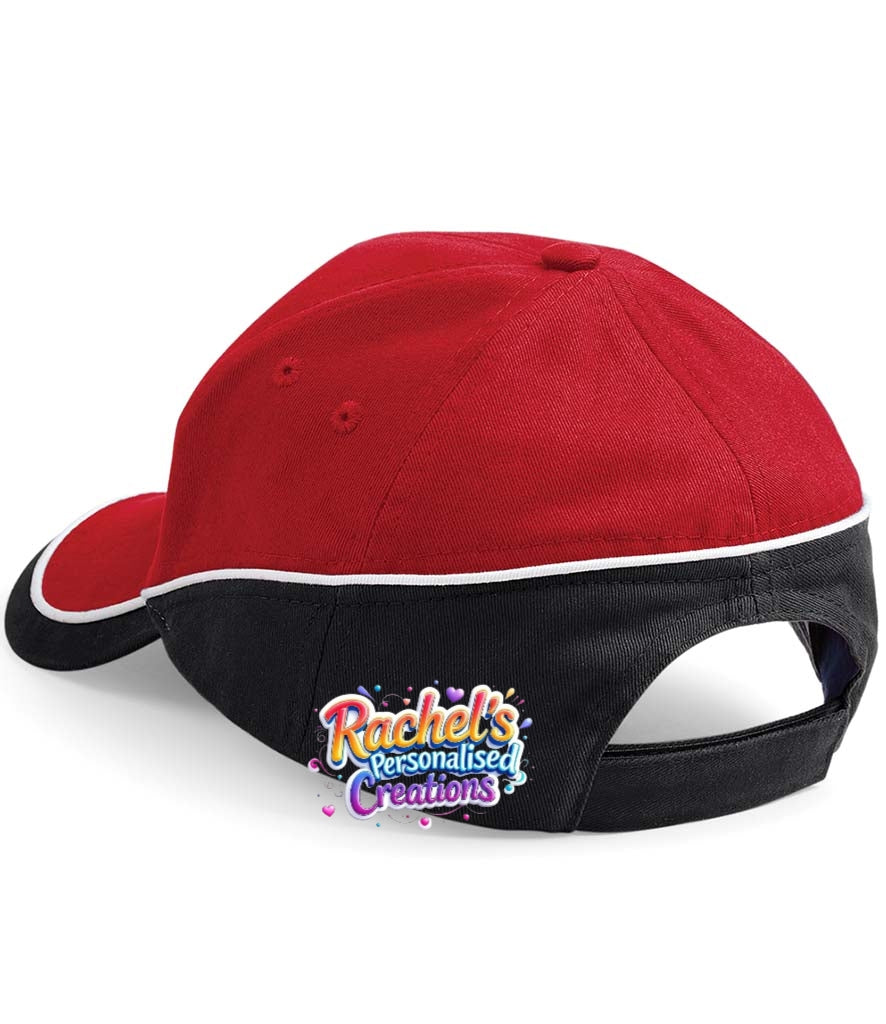 Personalised teamwear cap