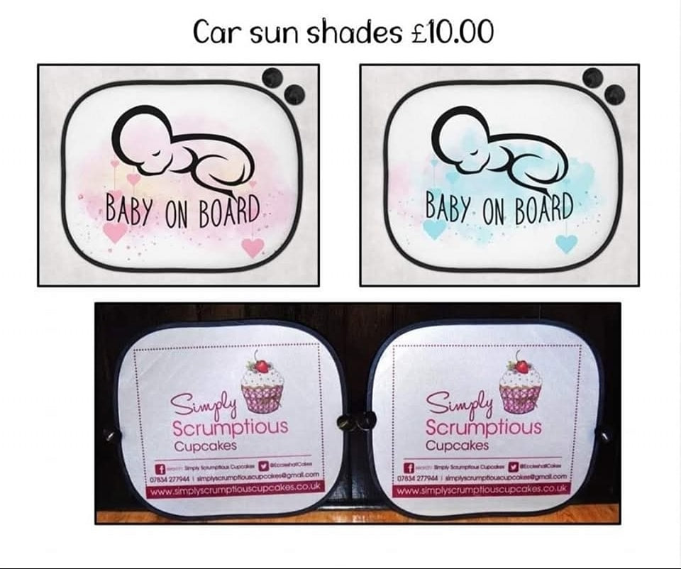 Personalised pair if sunshades