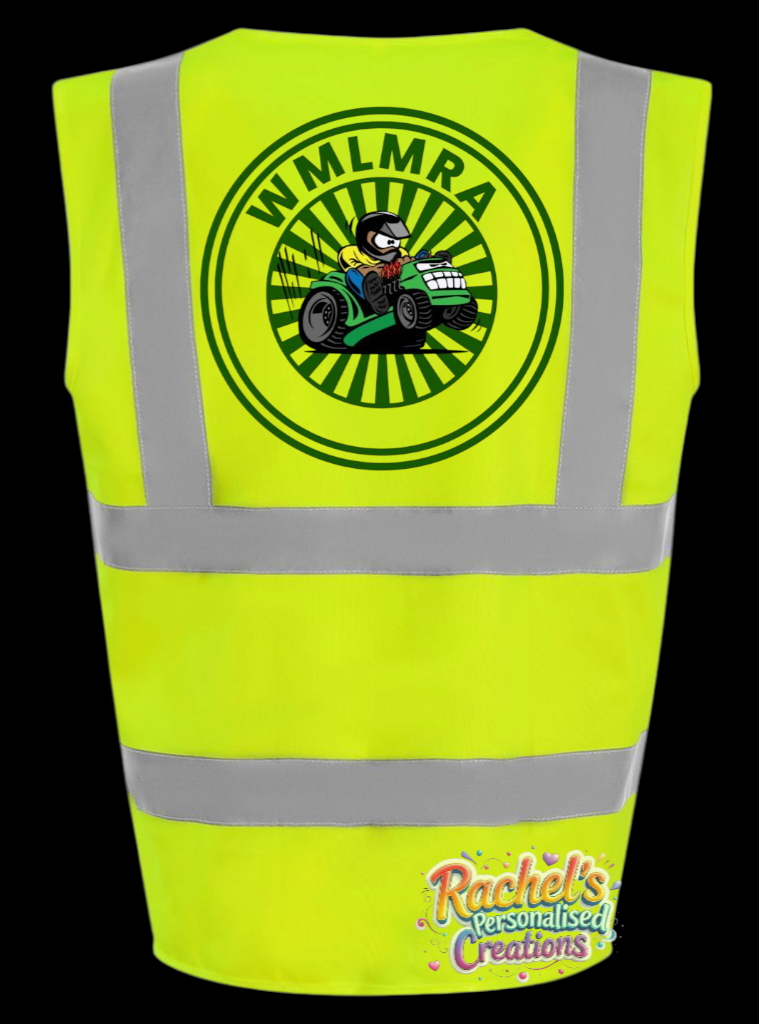 Personalised high vis vest