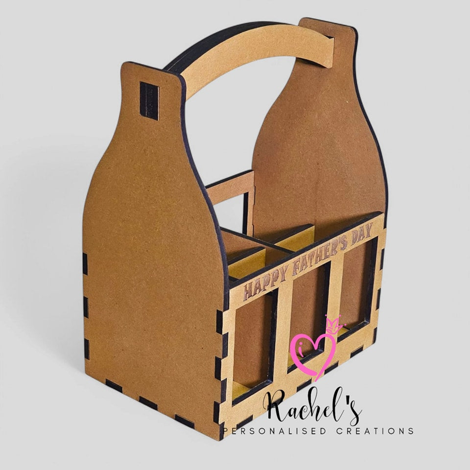 Beer caddy personalised