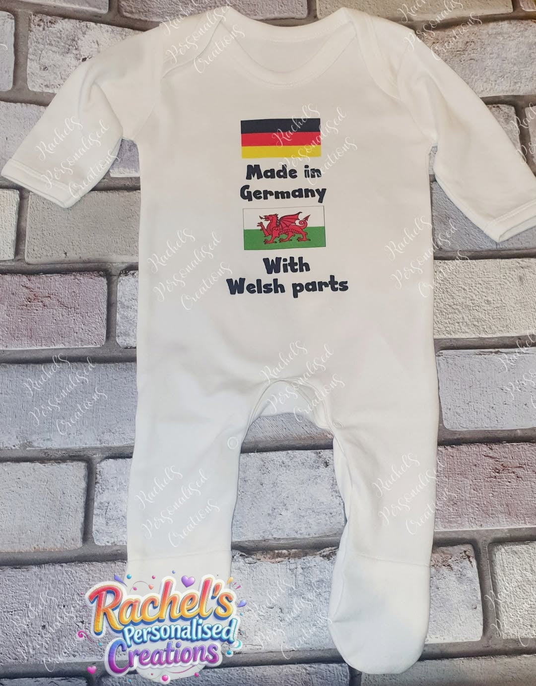 Personalised babygrow