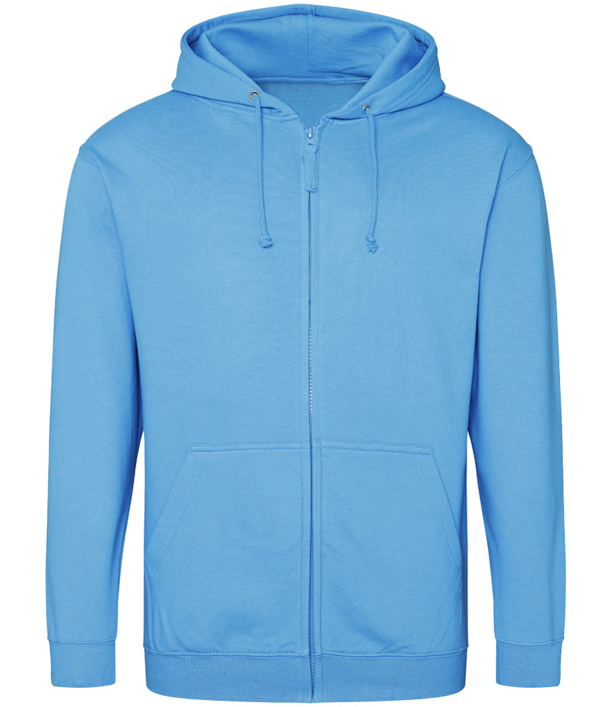 Personalised zip hoodie