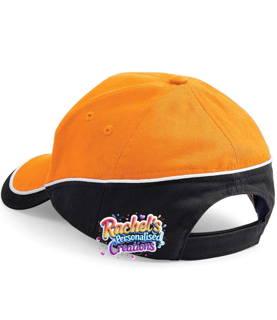 Personalised teamwear cap