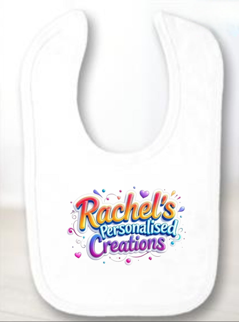 Personalised baby bib