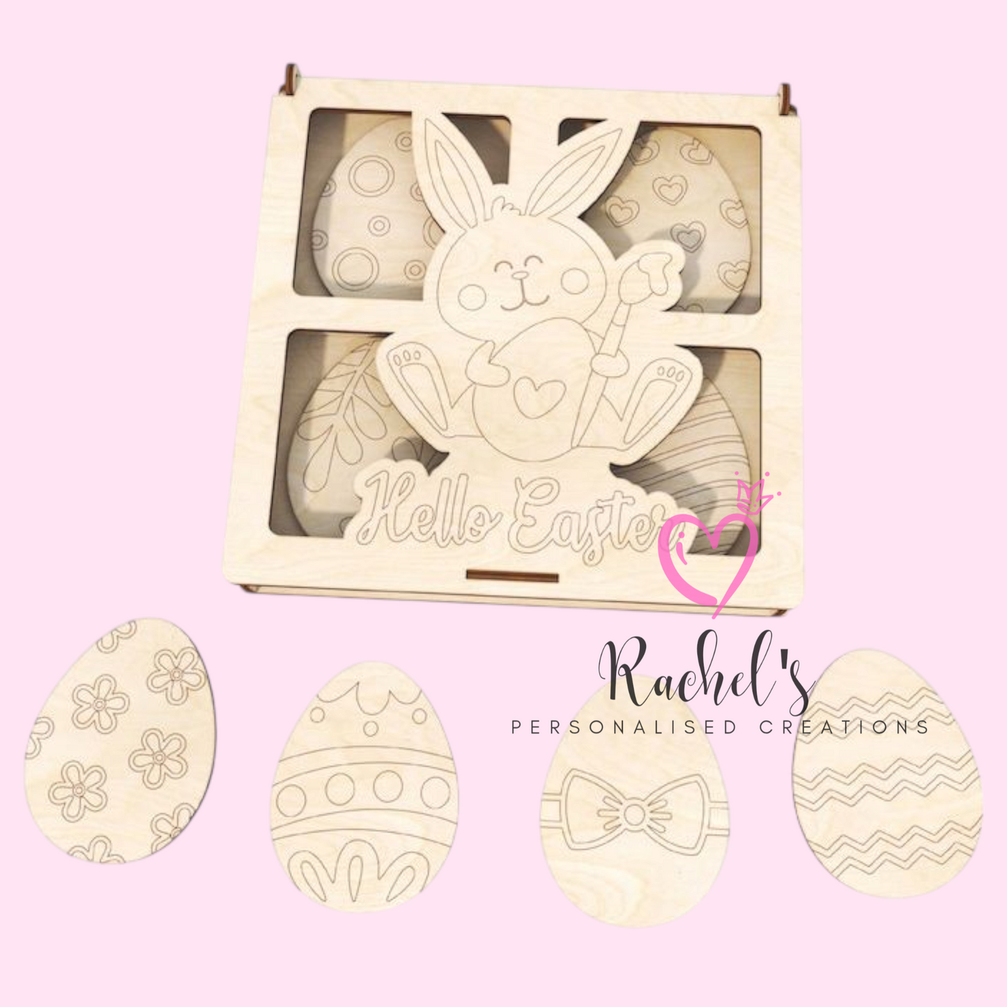 Easter diy paint set with box