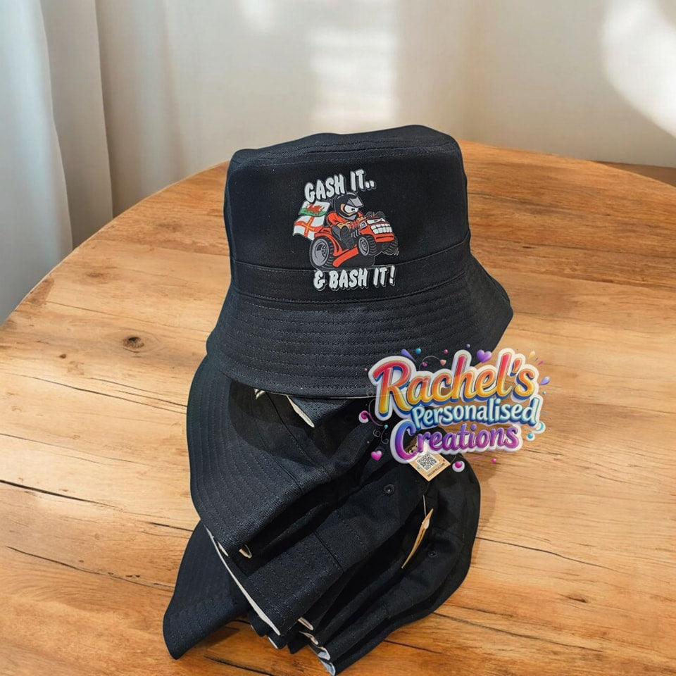 Personalised bucket hats
