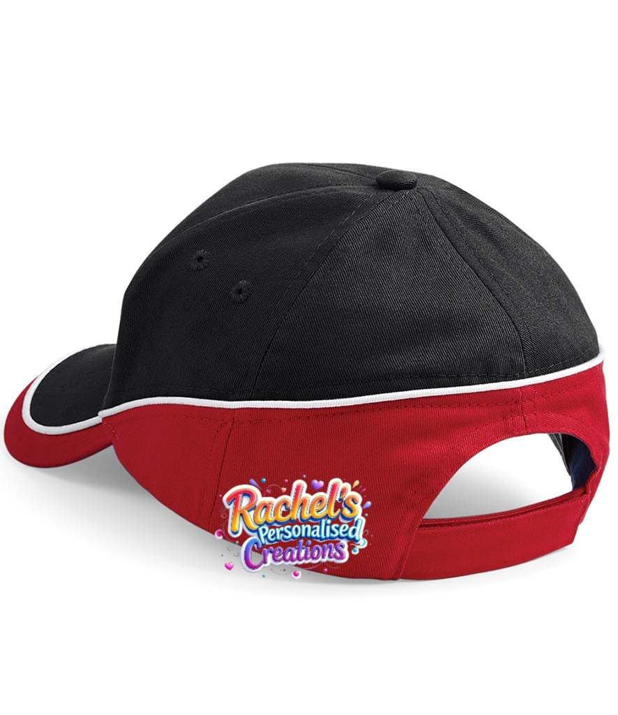 Personalised teamwear cap