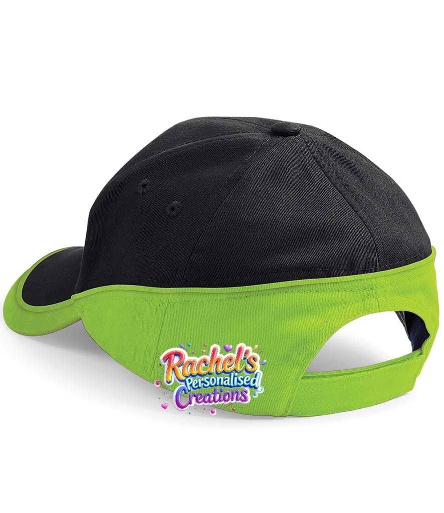 Personalised teamwear cap