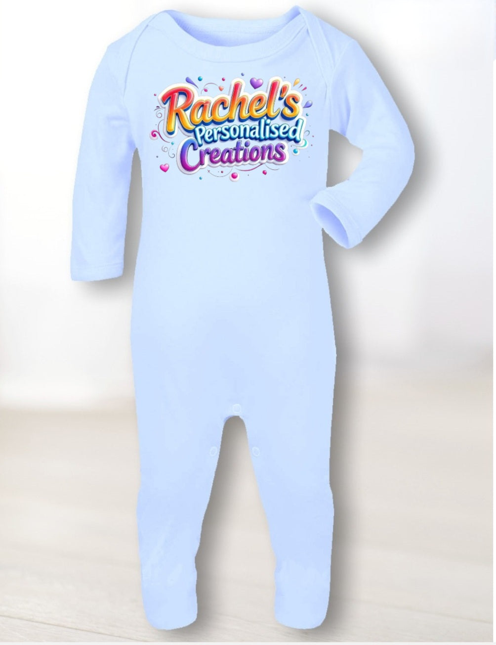 Personalised babygrow