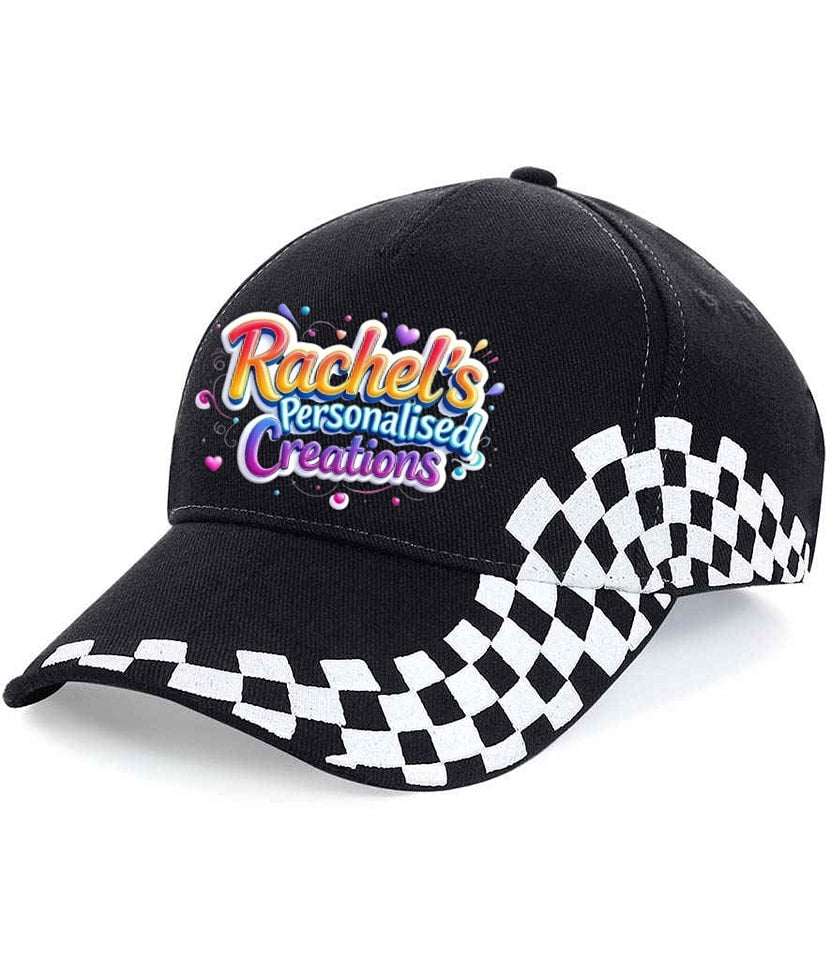 Personalised grand prix caps