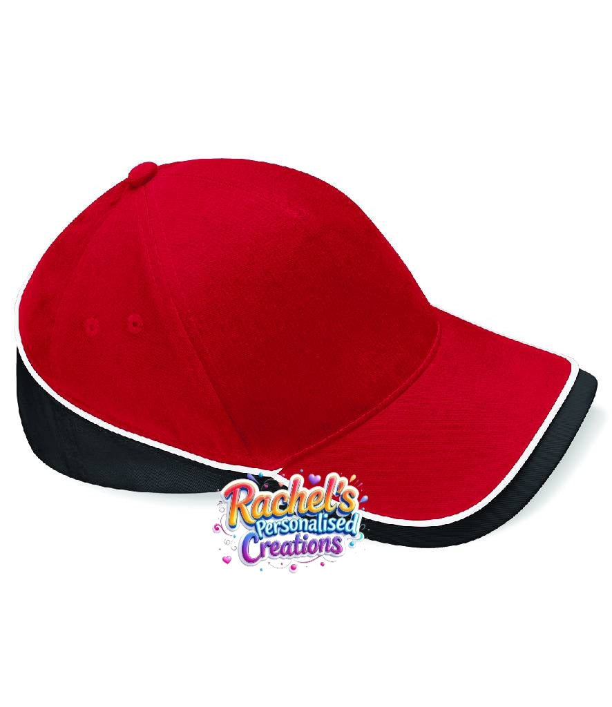 Personalised teamwear cap