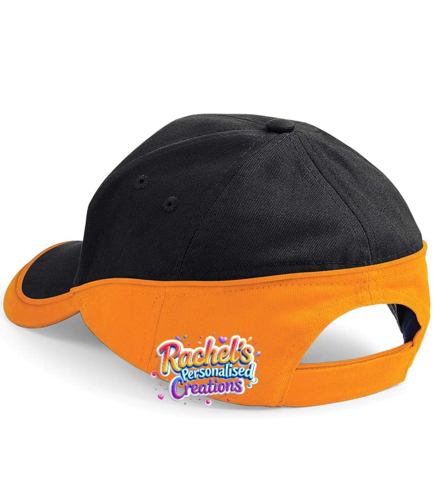 Personalised teamwear cap