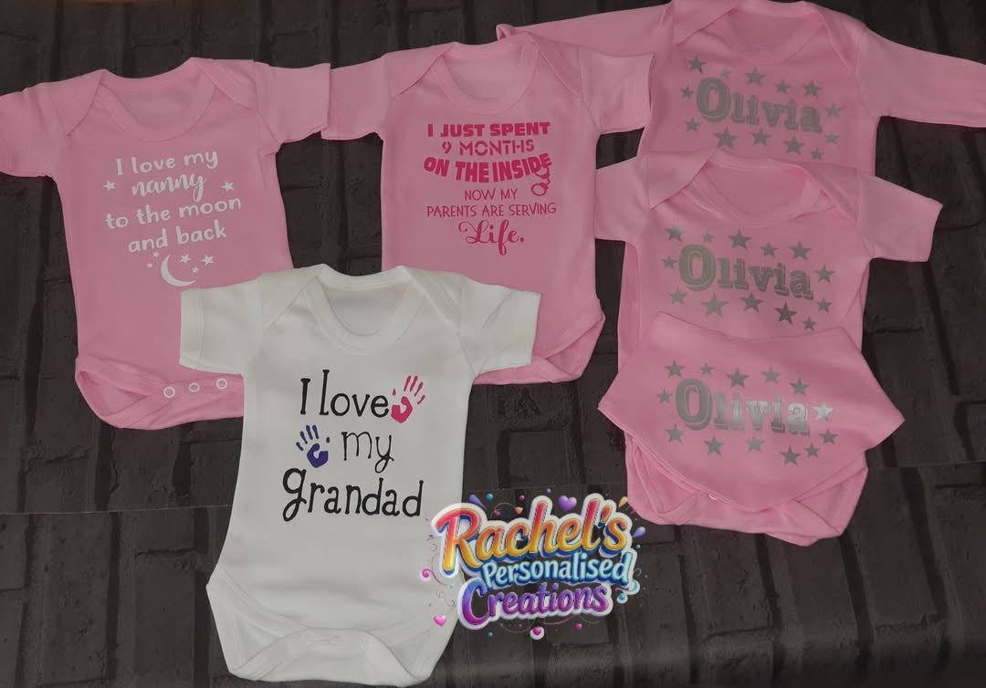 Personalised babygrow