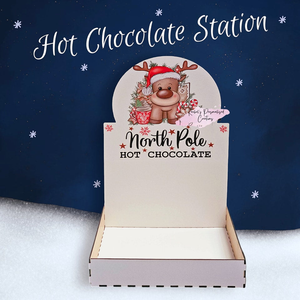 Hot Chocolate Station tray