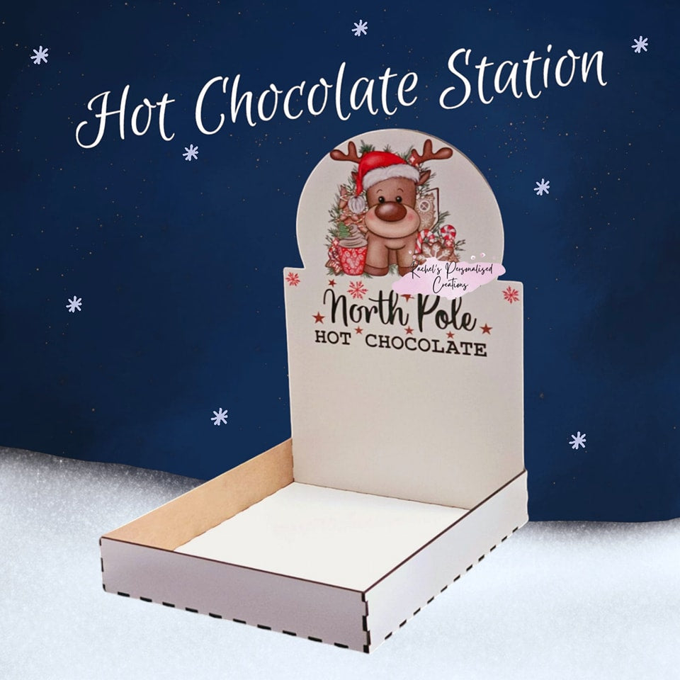 Hot Chocolate Station tray