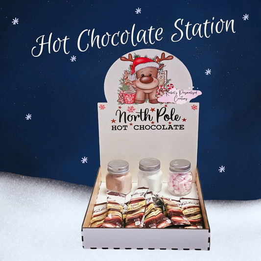 Hot Chocolate Station tray