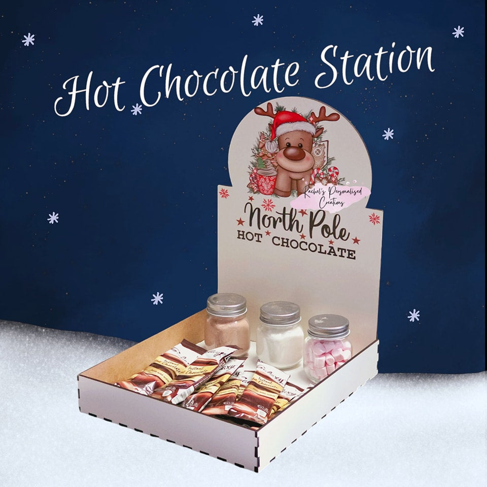 Hot Chocolate Station tray