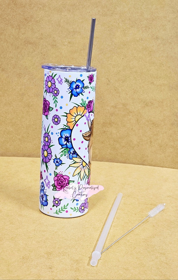 Highland cow 20oz tumbler