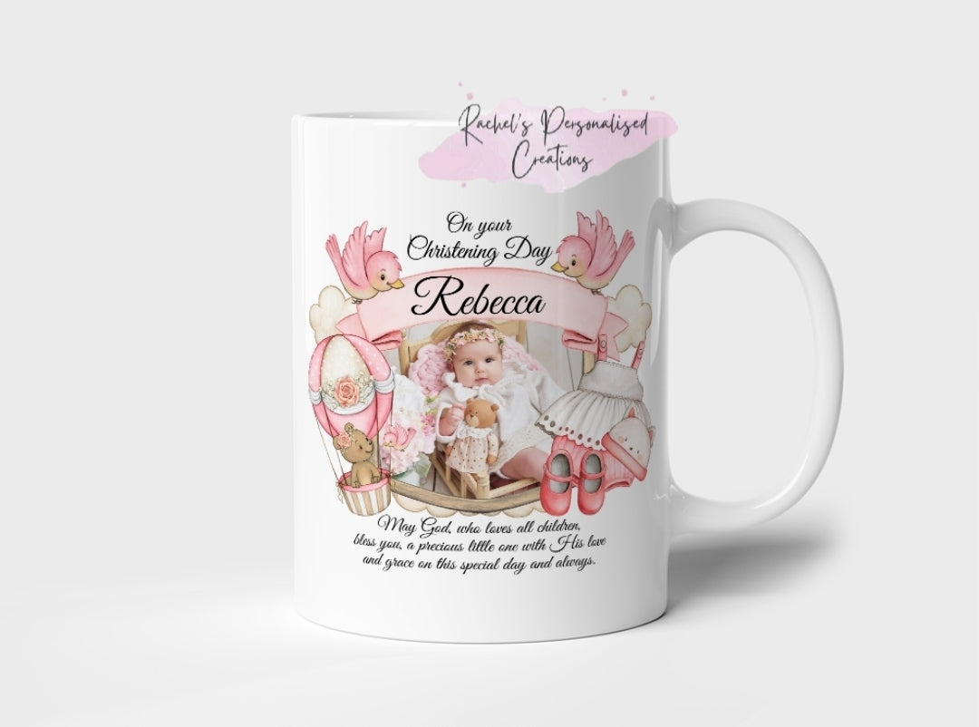 Christening mugs