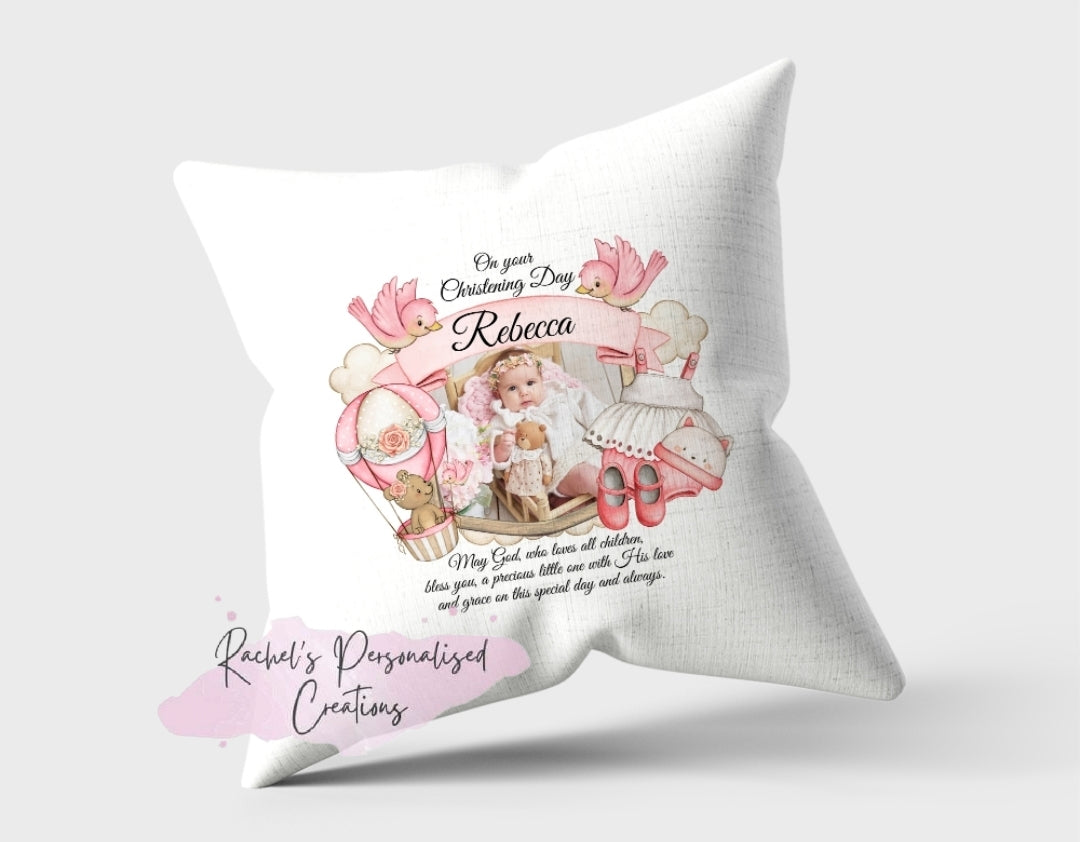 Christening cushion