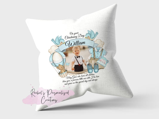 Christening cushion