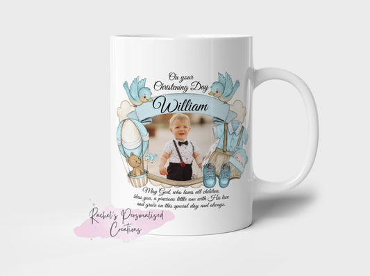 Christening mugs