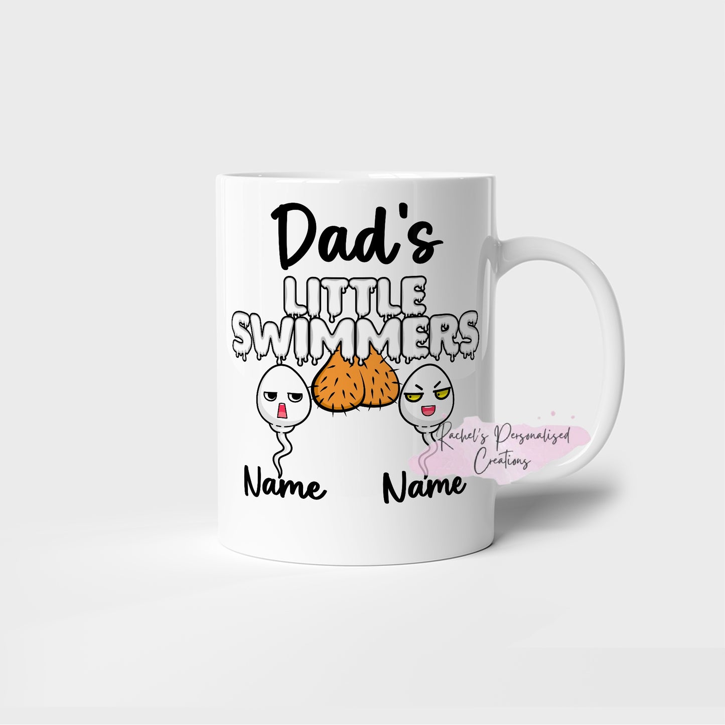 Dad's little swimmer mug