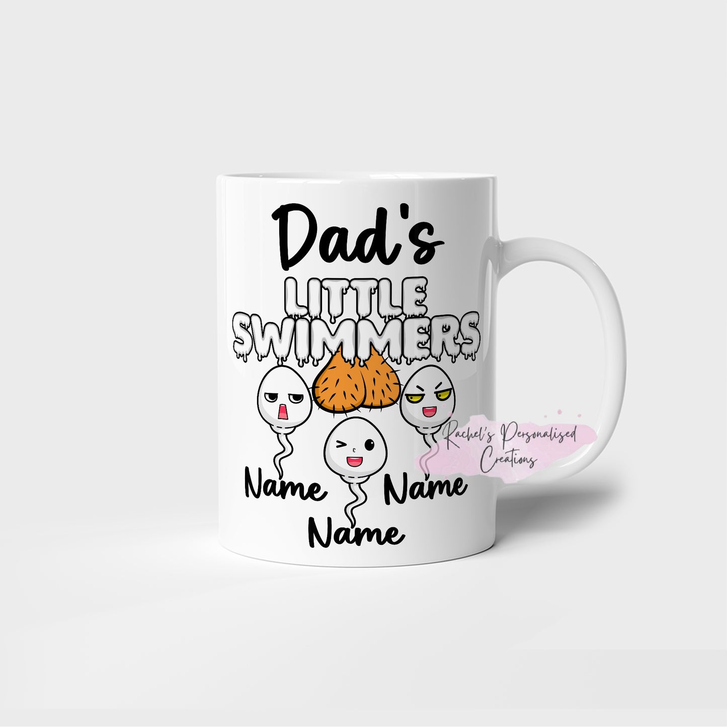 Dad's little swimmer mug