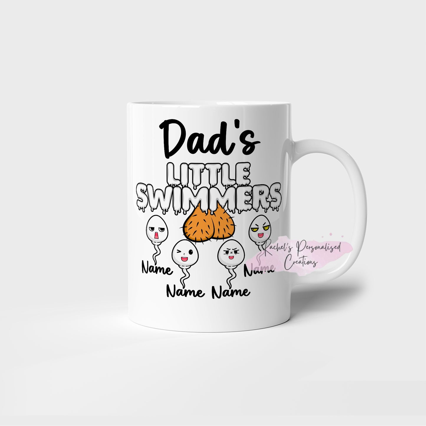 Dad's little swimmer mug