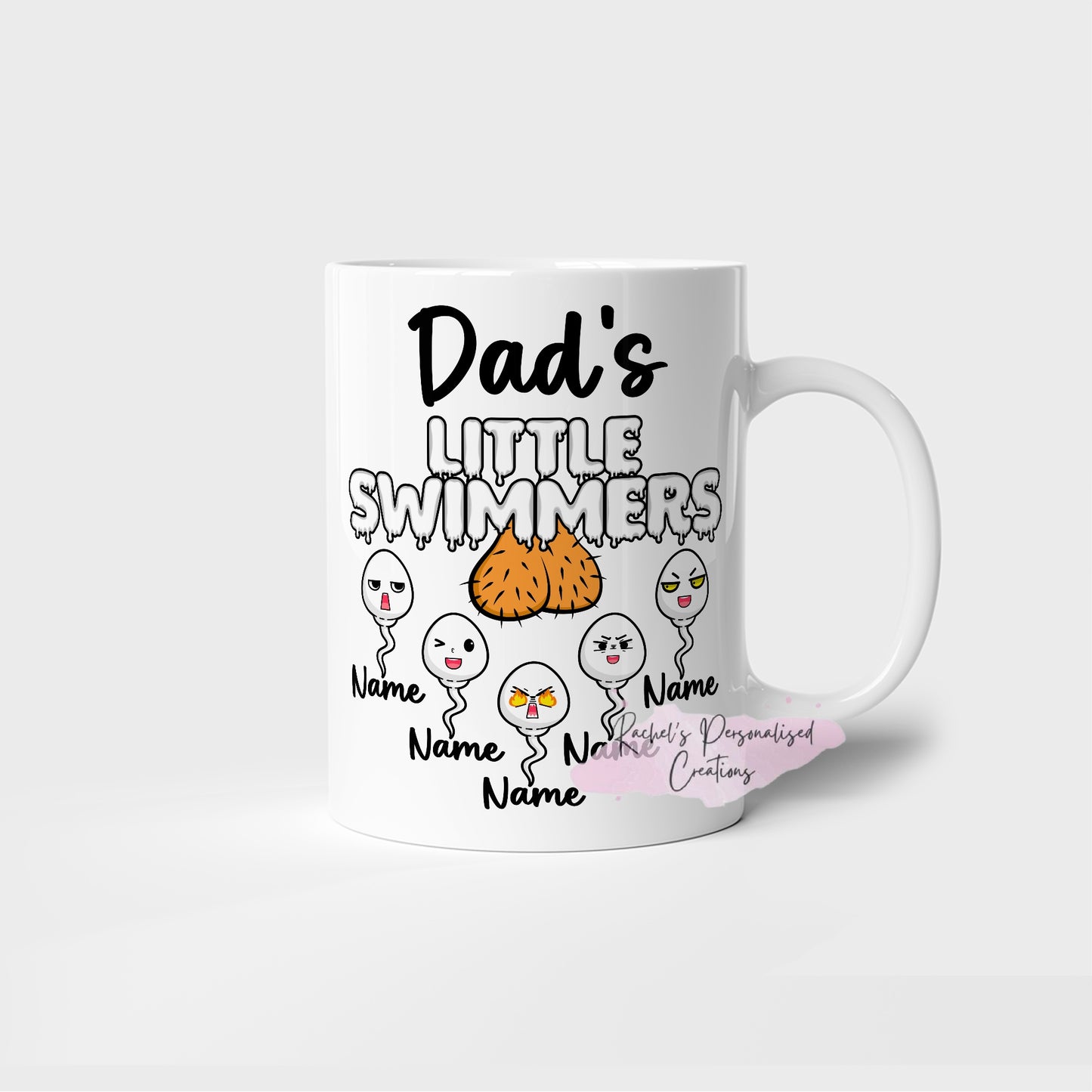 Dad's little swimmer mug