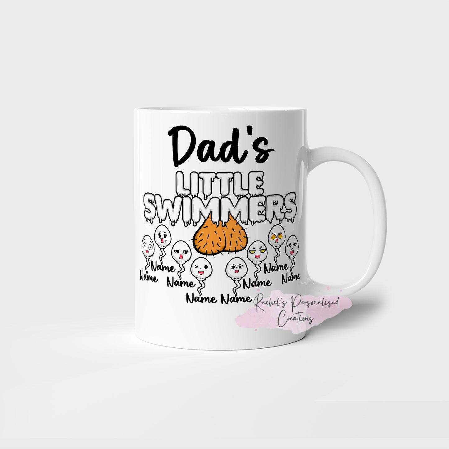 Dad's little swimmer mug