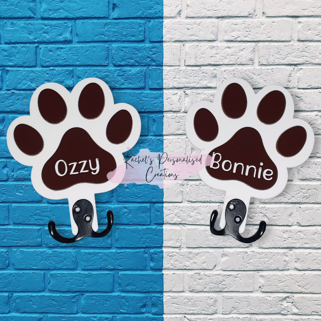 Personalised pet lead holder