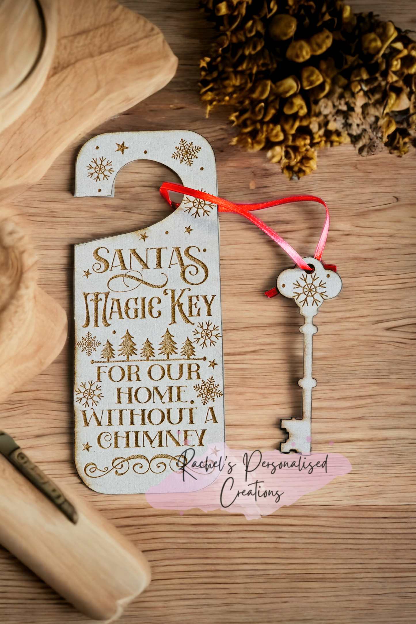 Santas magic key & door hanger