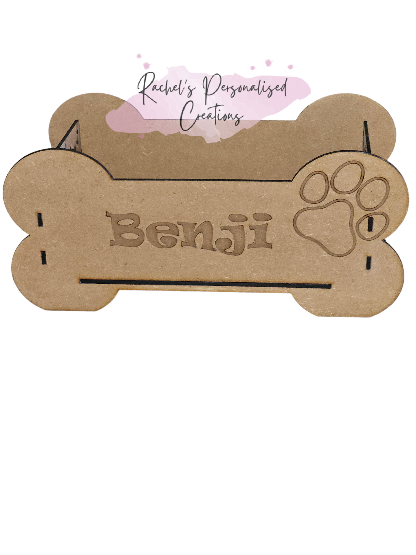 Dog bone treats box