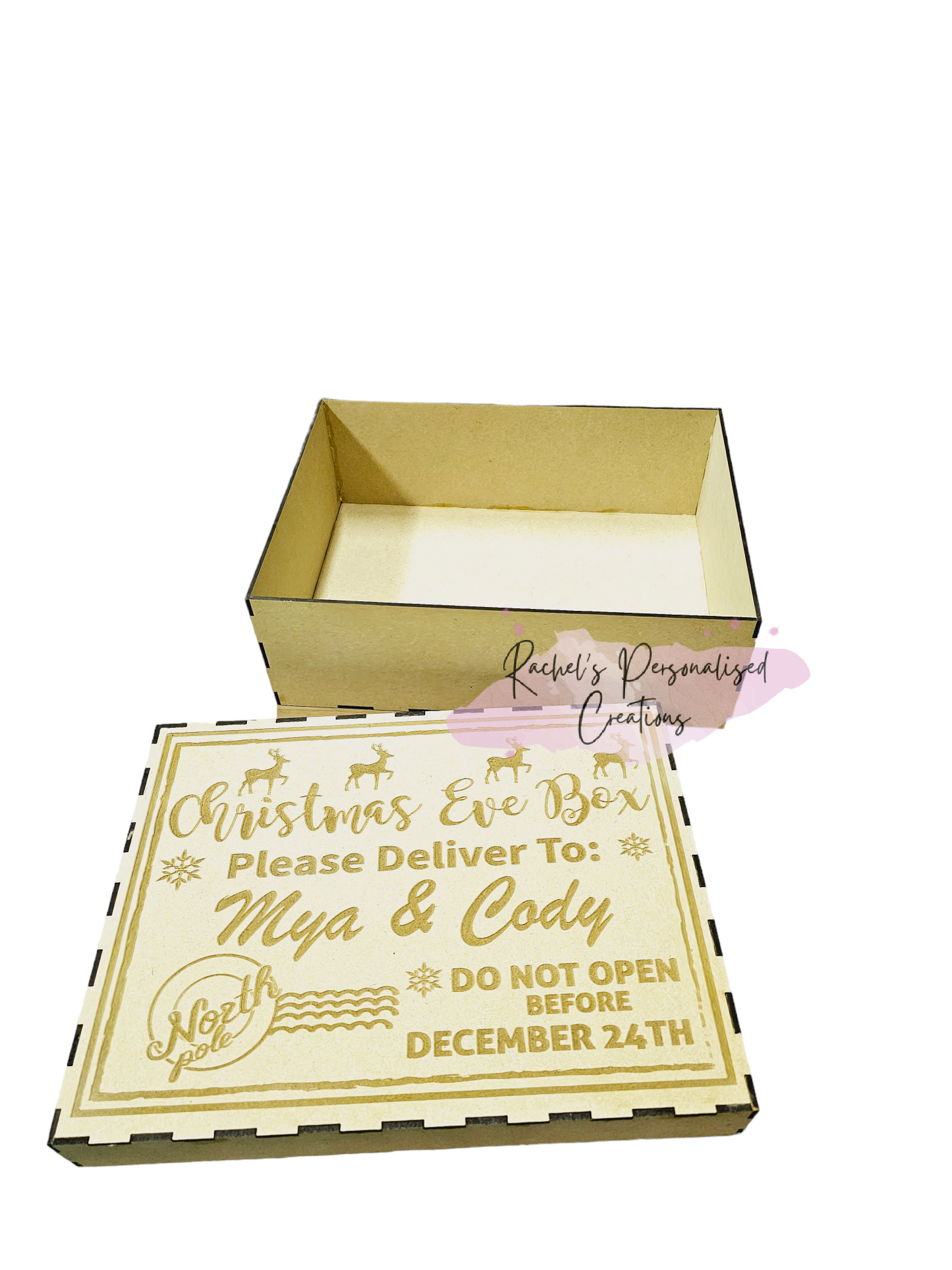 Personalised christmas eve box