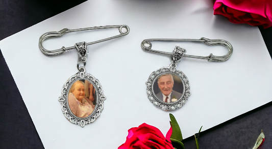 Personalised Groom Photo Charm