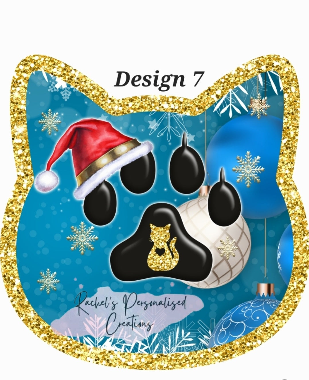 Personalised Cat bauble