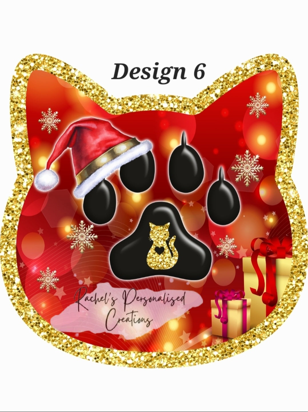 Personalised Cat bauble