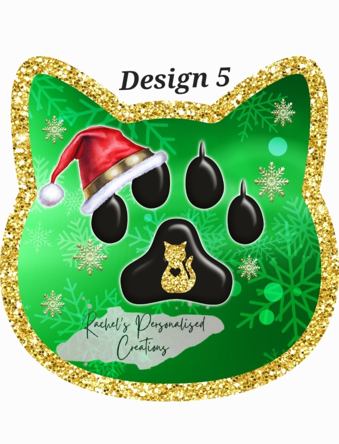 Personalised Cat bauble