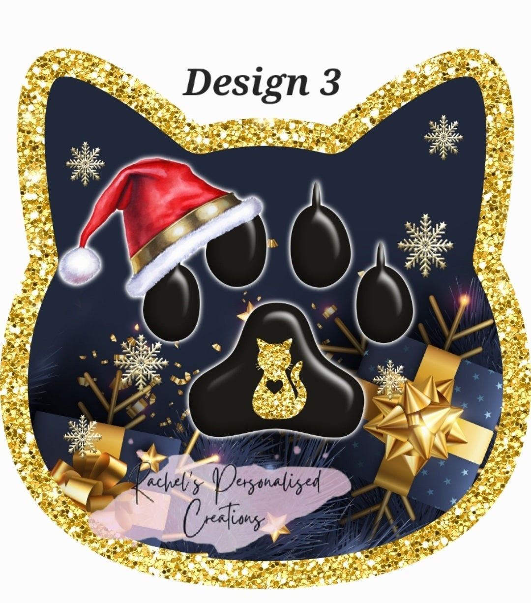 Personalised Cat bauble