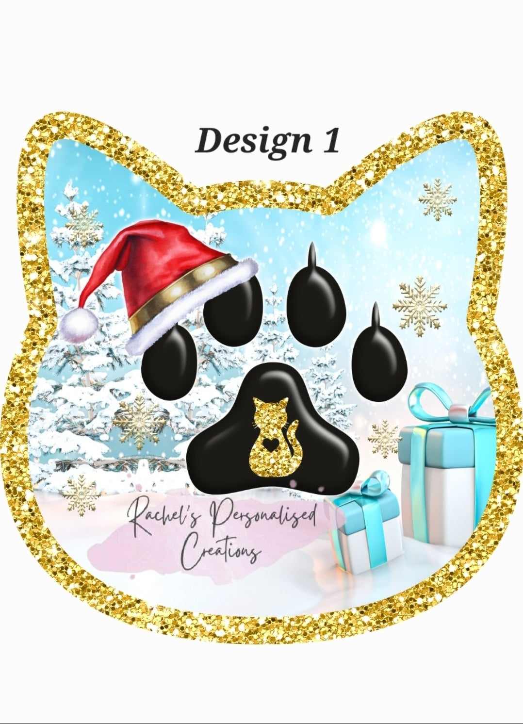 Personalised Cat bauble