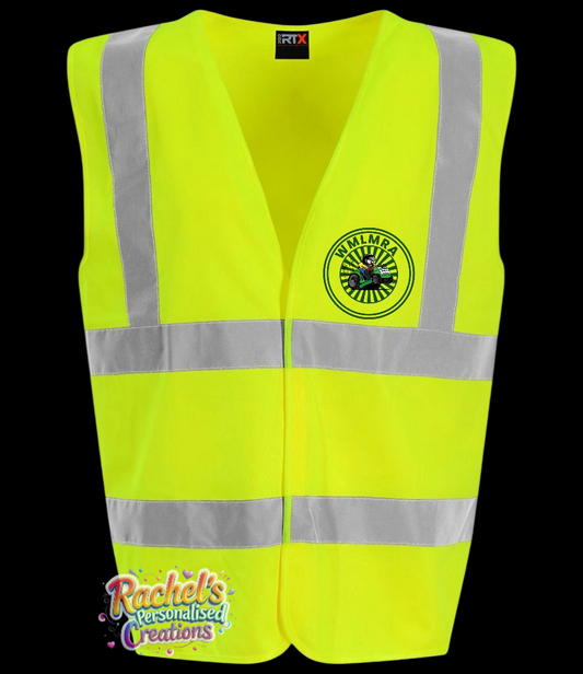 Personalised high vis vest