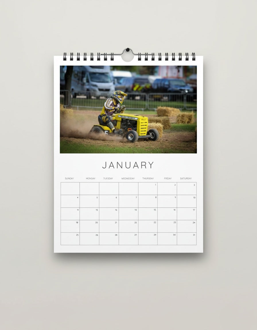 A4 Custom photo wall calendar