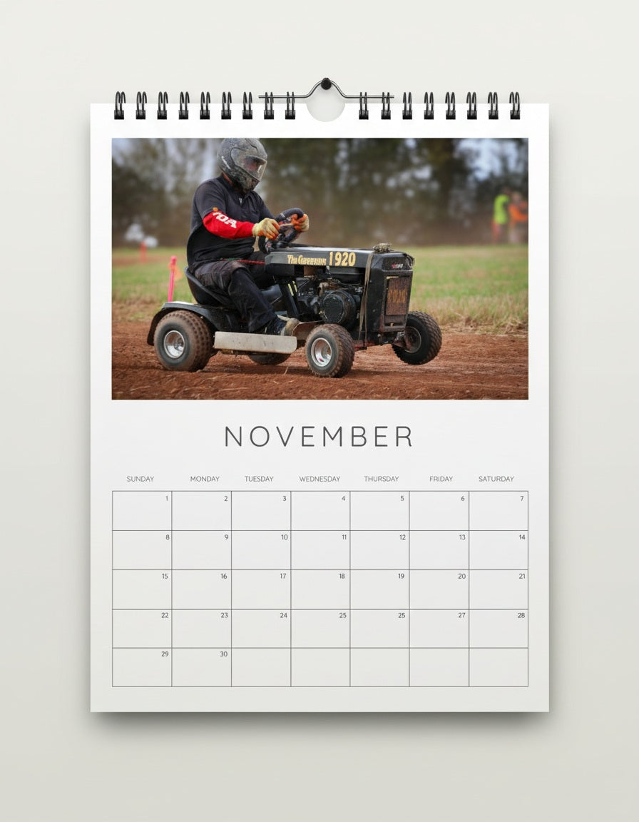 A4 Custom photo wall calendar