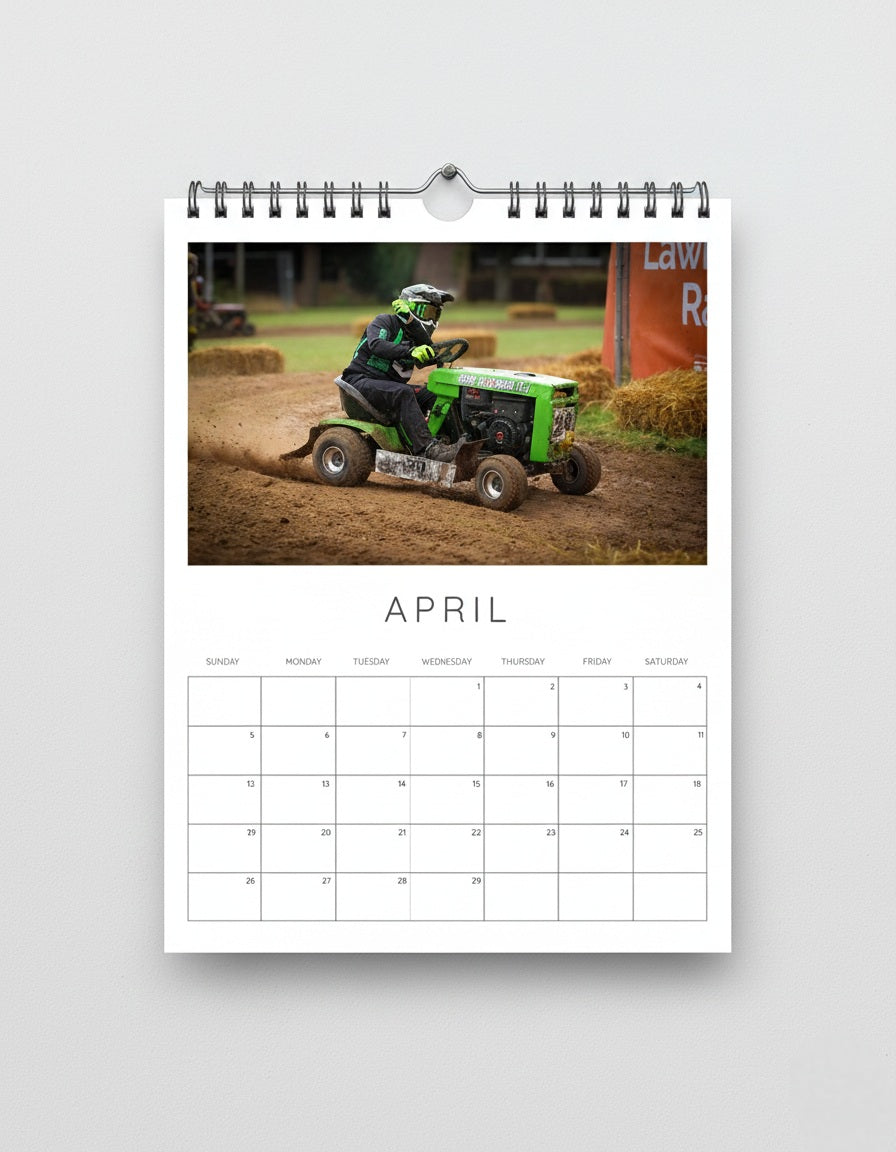 A4 Custom photo wall calendar