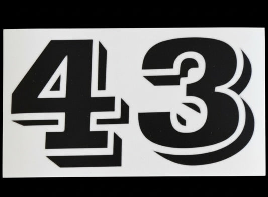Racing numbers