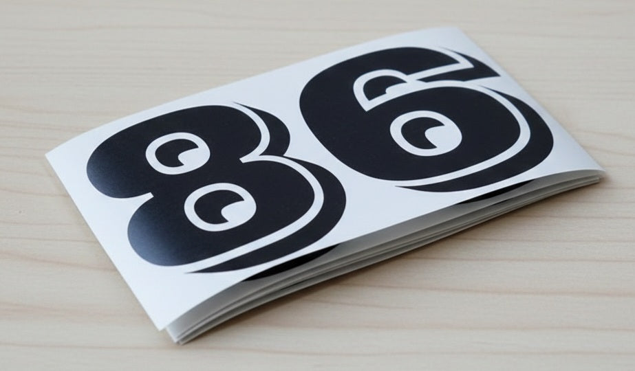 Racing numbers