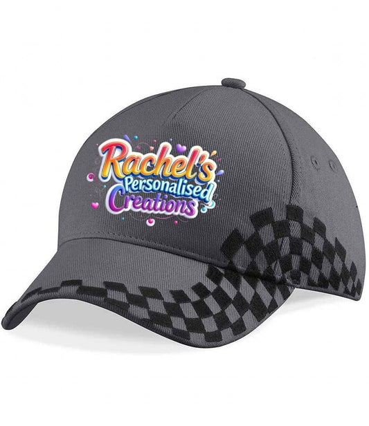 Personalised grand prix caps