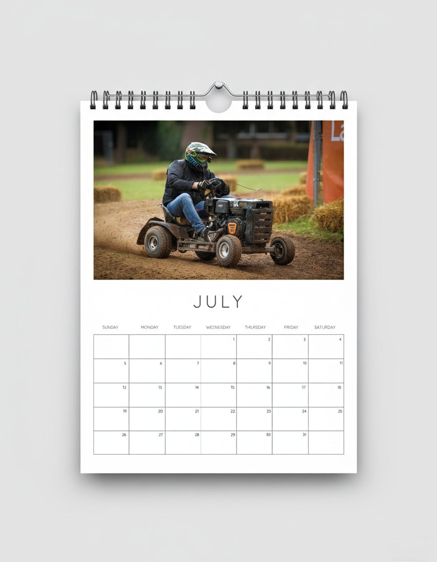 A4 Custom photo wall calendar