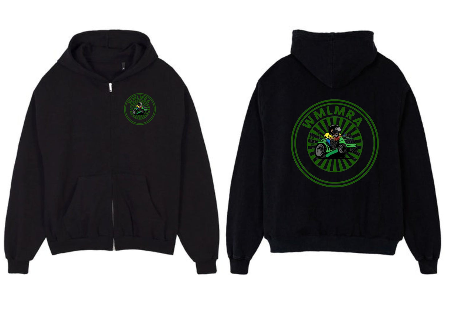 Personalised Club Zip Hoodie